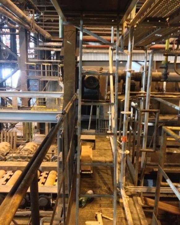 Dunaújváros Coking Plant – space scaffolding