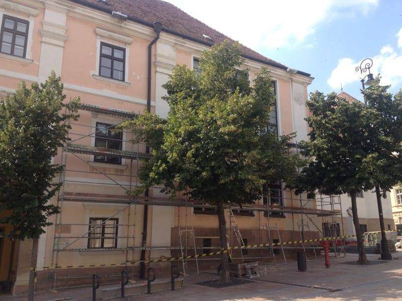 Cistercian Nagy Lajos Grammar School – façade