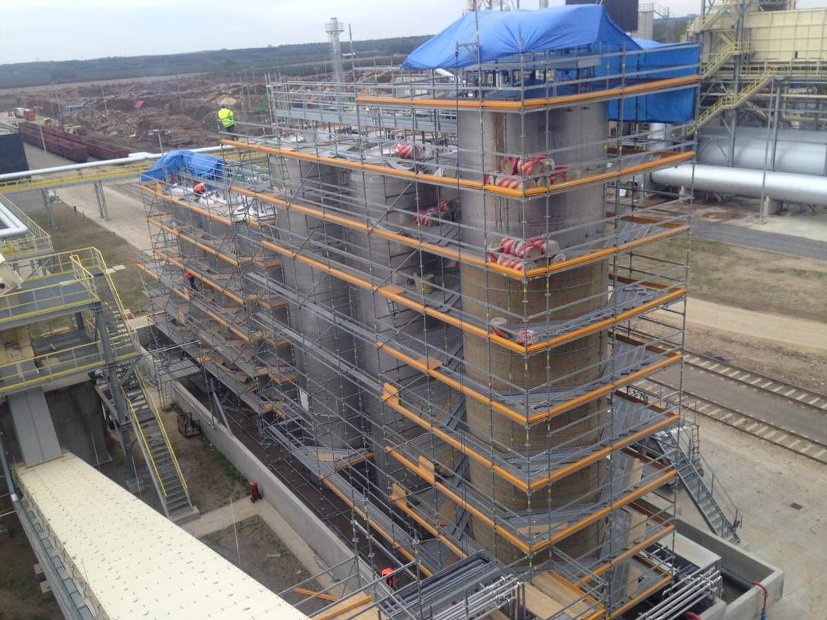 Swiss Krono Kft. – space scaffolding